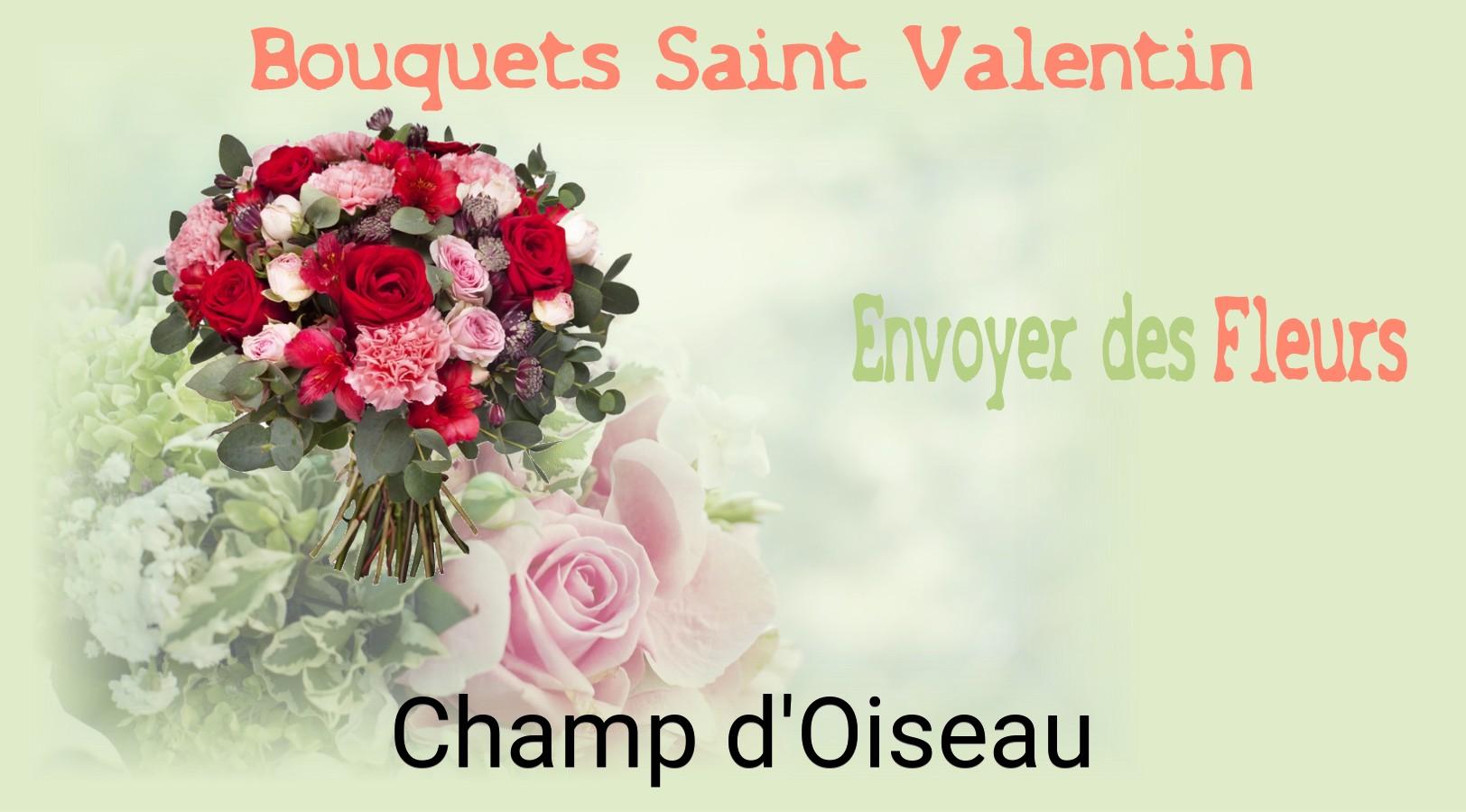 Roses de Saint-Valentin livrées à Champ-d'Oiseau